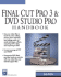 Final Cut Pro 3 & Dvd Studio Pro Handbook (Digital Filmmaking Series)