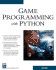 Game Programming With Python (Game Development Series)