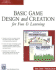 Basic Game Design & Creation for Fun & Learning (Game Development Series). Book & Cd-Rom