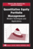 Quantitative Equity Portfolio Management (Chapman and Hall/Crc Financial Mathematics Series)