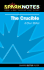 Spark Notes the Crucible