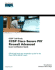 Ccsp Cisco Secure Pix Firewall Advanced Exam Certification Guide (Ccsp Self-Study)