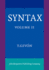 Syntax: an Introduction Volume II