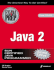 Java 2 Exam Prep, Second Edition (Exam: 310-025)