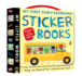 My First Early-Learning Sticker Books Boxed Set: 4 Books with Colorful Stickers!