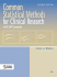 Common Statistical Methods for Clinical Research With Sas Examples, Second Edition