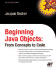 Beginning Java Objects