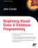 Beginning Visual Basic 6 Database Programming