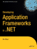 Developing Application Frameworks in .Net