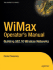 Wimax Operator's Manual: Building 802.16 Wireless Networks