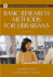 Basic Research Methods for Librarians (Library & Information Science Text)