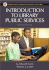 Introduction to Library Public Services (Library and Information Science Text Series)