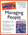 Complete Idiot's Guide to Managing People, 3e (the Complete Idiot's Guide)