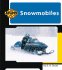 Snowmobiles (Machines at Work)