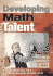 Developing Math Talent: a Guide for Educating Gifted and Advanced Learners in Math