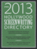 Hollywood Screenwriting Directory Spring 2013