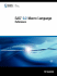 Sas 9.2 Macro Language: Reference