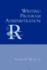Writing Program Administration