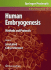 Human Embryogenesis: Methods and Protocols (Methods in Molecular Biology, Volume 550)