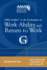 Ama Guide to the Evaluation of Work Ability and Return to Work