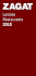 Zagatsurvey 2010 London Restaurants (Zagatsurvey: London Restaurants)