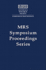 Architectured Multifunctional Materials: Volume 1188