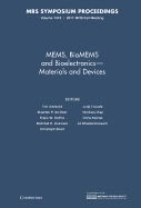 Mems, Biomems and Bioelectronics-Materials and Devices: Volume 1415