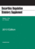 Securities Regulation Statutory Supplement: 2013 (Selected Statutes)