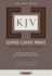 Kjv Super Giant Print Reference Bible (Flexisoft, Brown, Red Letter)