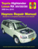 Toyota Highlander & Lexus Rx30 0/330/350 1999-2019