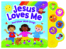 Jesus Loves Me & Other Bible Songs-Interactive Sound Book for Toddlers | Christian Baby Book With 6 Faith-Based Songs, Lyrics & Music | Baptism Gift, Bible Story Time Sing-Along for Boys and Girls