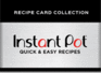 Instant Pot Quick & Easy Recipes-Recipe Card Collection Tin