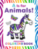 A is for Animals! : Preschool Coloring Book