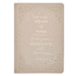When She Speaks Proverbs 31 Woman Bible Verse Ivory Faux Leather Journal Inspirational Notebook W/Ribbon Marker and Lined Pages, 6 X 8.5 Inches
