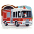 How Fire Trucks Work-Children's Shaped Board Book for Little Red Firetruck Engine Lovers