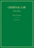 Criminal Law (Hornbooks)