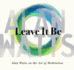 Leave It Be Format: Cd-Audio