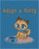 Adopt a Kitty-Blank College Ruled Notebook, Perfect Gift for Cat Lovers
