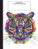 Composition Notebook: Tiger Watercolor, Composition Book for School, Wide Ruled, 100 Pages, for School Student/Teacher