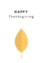 Happy Thanksgiving