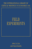 Field Experiments (the International Library of Critical Writings in Economics Series)