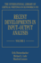 Recent Developments in Inputoutput Analysis