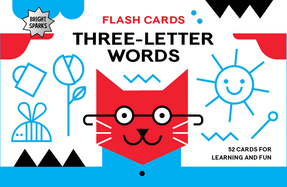 Bright Sparks Flash Cards-Three-Letter Words