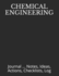 Chemical Engineering: Journal...Notes, Ideas, Actions, Checklists, Log (Engineer Notebook Journal for Business Industry By Discipline Or for College Student Major Courses)