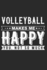 Volleyball Notebook: Blank Lined Pages Softcover Notes Journal, College Ruled Composition Notebook, 6x9 Volleyball Quote Cover
