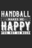 Handball Notebook: Blank Lined Pages Softcover Notes Journal, College Ruled Composition Notebook, 6x9 Handball Quote Cover