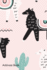 Address Book: for Contacts, Addresses, Phone Numbers, Email, Note, Alphabetical Index With Seamless Pattern Llamas