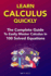 Learn Calculus Quickly: The Complete Guide To Easily Master Calculus in 100 Solved Equations!