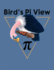 Bird's Pi View: Funny Math Notebook With Genius Pi Pun