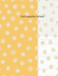 Dual Composition Notebook: Half College Ruled-Half Graph 5x5 Paper Styles on One Sheet to Get Creative: Coordinate, Grid, Squared, Math Paper, Plot...Diary Journal Yellow Cover Organizer